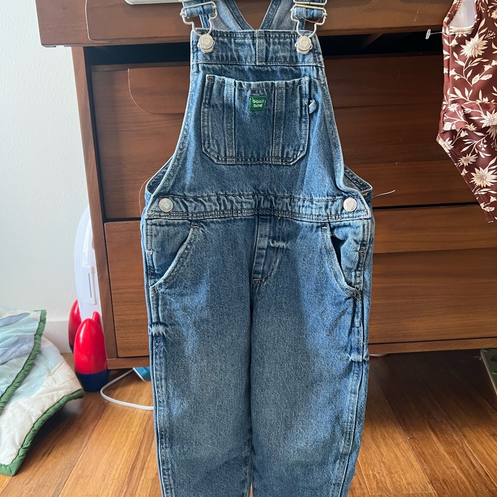 Zara Denim Overalls - Blue